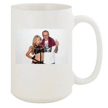 Paris Hilton 15oz White Mug