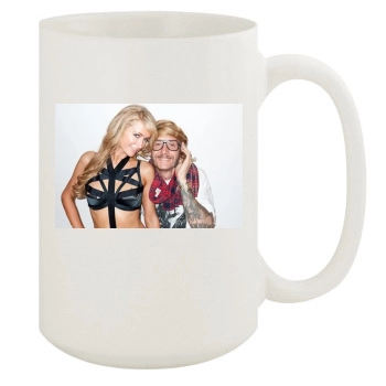 Paris Hilton 15oz White Mug