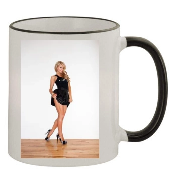 Paris Hilton 11oz Colored Rim & Handle Mug