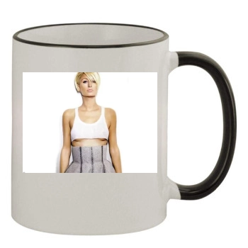 Paris Hilton 11oz Colored Rim & Handle Mug