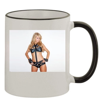 Paris Hilton 11oz Colored Rim & Handle Mug