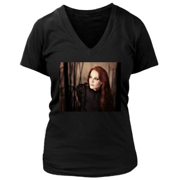 Epica Women's Deep V-Neck TShirt