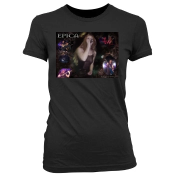 Epica Women's Junior Cut Crewneck T-Shirt