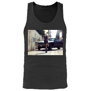 Pink Men's Tank Top