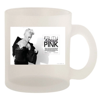 Pink 10oz Frosted Mug