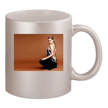 Rachel Stevens 11oz Metallic Silver Mug