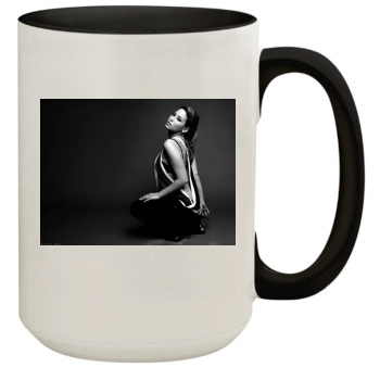 Rachel Stevens 15oz Colored Inner & Handle Mug