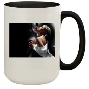 Rachel Stevens 15oz Colored Inner & Handle Mug