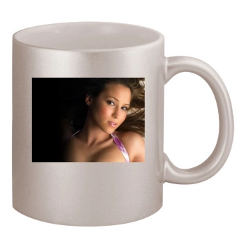 Rachel Stevens 11oz Metallic Silver Mug