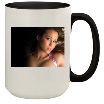 Rachel Stevens 15oz Colored Inner & Handle Mug