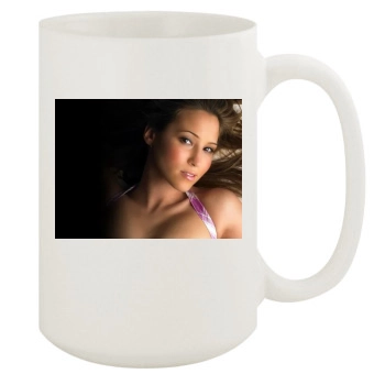 Rachel Stevens 15oz White Mug