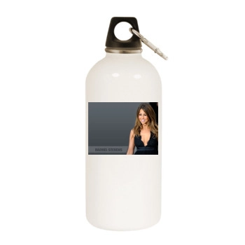 Rachel Stevens White Water Bottle With Carabiner