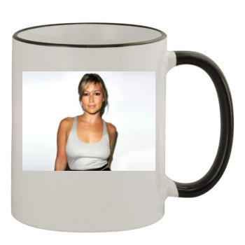 Rachel Stevens 11oz Colored Rim & Handle Mug