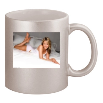 Rachel Stevens 11oz Metallic Silver Mug