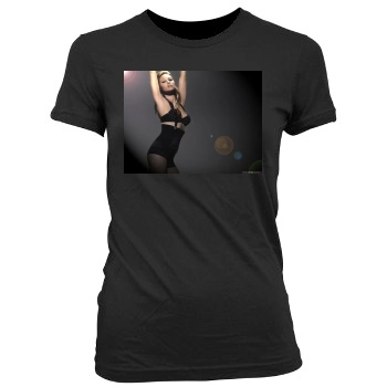 Rachel Stevens Women's Junior Cut Crewneck T-Shirt