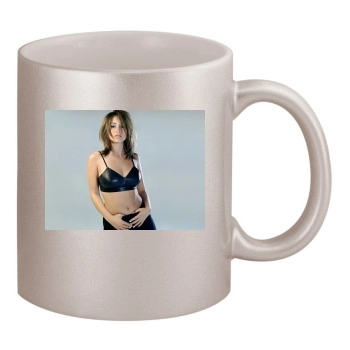 Rachel Stevens 11oz Metallic Silver Mug