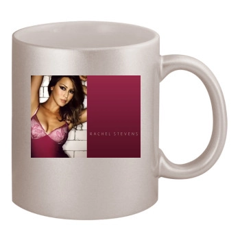 Rachel Stevens 11oz Metallic Silver Mug