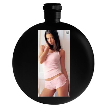 Adriana Lima Round Flask