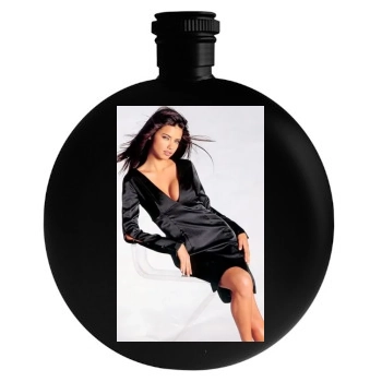 Adriana Lima Round Flask