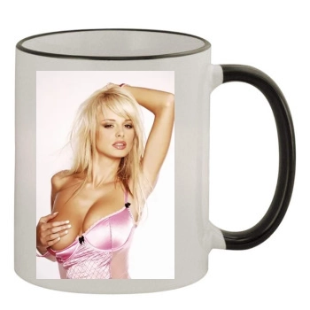 Rhian Sugden 11oz Colored Rim & Handle Mug