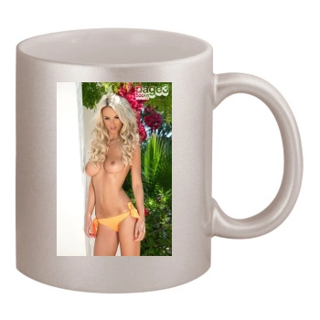 Rhian Sugden 11oz Metallic Silver Mug