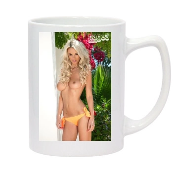 Rhian Sugden 14oz White Statesman Mug