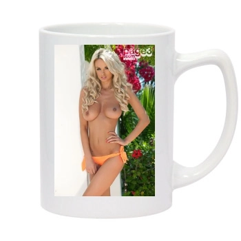 Rhian Sugden 14oz White Statesman Mug