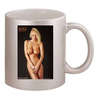 Rhian Sugden 11oz Metallic Silver Mug