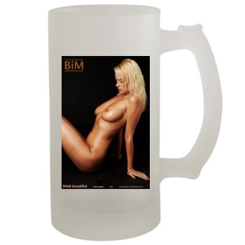 Rhian Sugden 16oz Frosted Beer Stein