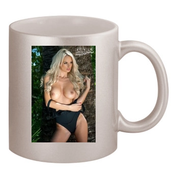 Rhian Sugden 11oz Metallic Silver Mug