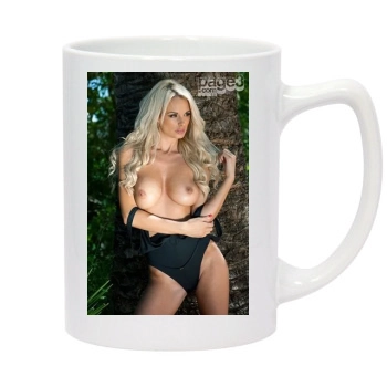 Rhian Sugden 14oz White Statesman Mug