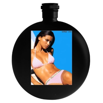 Adriana Lima Round Flask