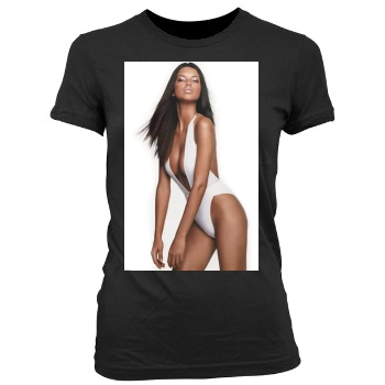 Adriana Lima Women's Junior Cut Crewneck T-Shirt