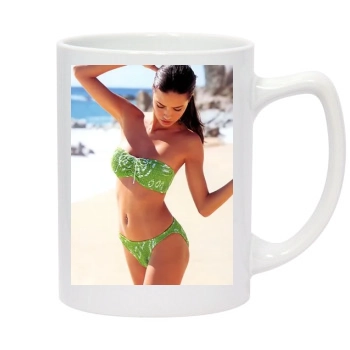 Adriana Lima 14oz White Statesman Mug