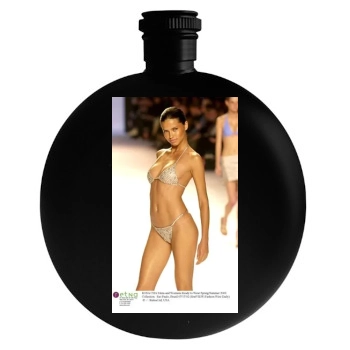 Adriana Lima Round Flask