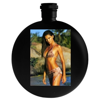 Adriana Lima Round Flask