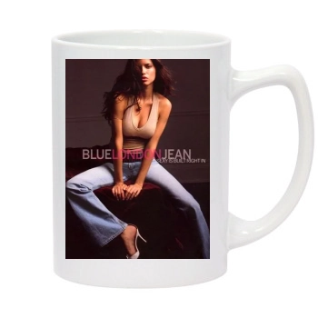 Adriana Lima 14oz White Statesman Mug