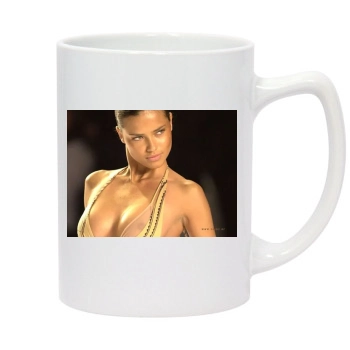 Adriana Lima 14oz White Statesman Mug