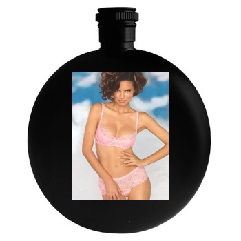 Adriana Lima Round Flask