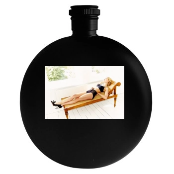 Rosamund Pike Round Flask