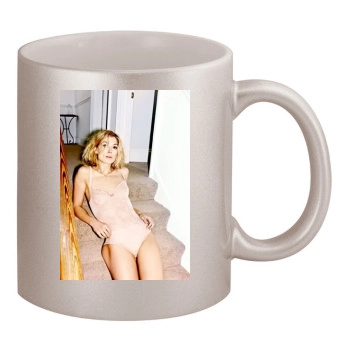 Rosamund Pike 11oz Metallic Silver Mug