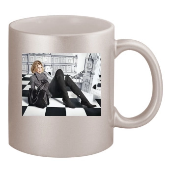 Rosamund Pike 11oz Metallic Silver Mug