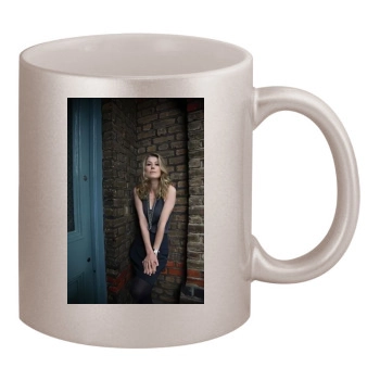 Rosamund Pike 11oz Metallic Silver Mug