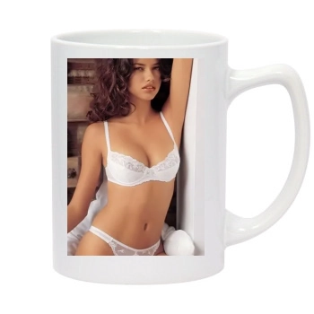 Adriana Lima 14oz White Statesman Mug