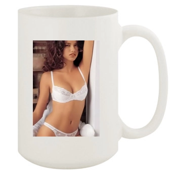 Adriana Lima 15oz White Mug