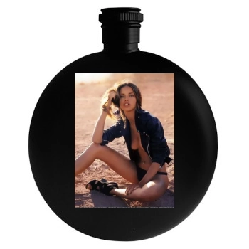 Adriana Lima Round Flask
