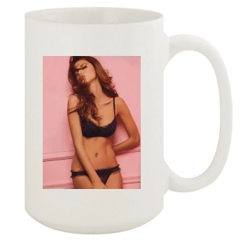 Adriana Lima 15oz White Mug