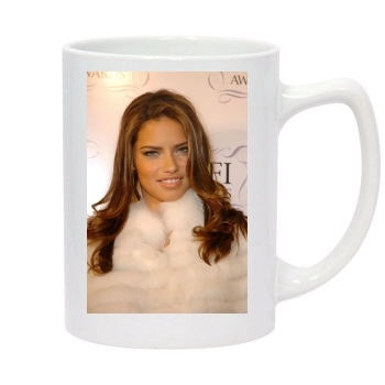 Adriana Lima 14oz White Statesman Mug