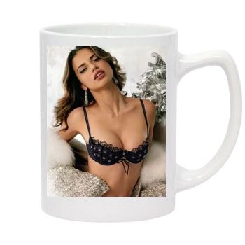 Adriana Lima 14oz White Statesman Mug