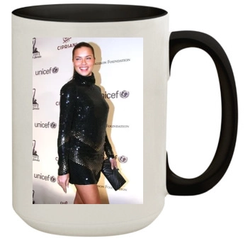 Adriana Lima 15oz Colored Inner & Handle Mug